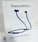 NEW Bowers & Wilkins B&W PI3 Hybrid Dual Driver Wireless Ear Headphones Blue PL3