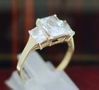 Estate Art Jewellery Solid 14K Yellow Gold Ring Jewelry Size 8 1/4