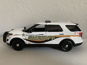 Montgomery County Sheriff Alabama 1/24 Scale Diecast Custom Motormax Police Car