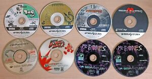 Sega Saturn Reproduction Lot MR BONES, RADIANT SILVERGUN, TEMPEST 2000 + More!