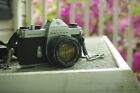 Used Asahi Pentax SPOTMATIC SP II Film Camera Super Takumar 1:1.4/50 Lens