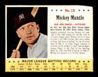 1963 Jello #15 Mickey Mantle   VGEX X2633465