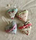 Maileg Heart Fabric Ornaments | Set Of Four