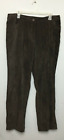 New With Tags  New Directions Brown Pants Slim Leg Size 14 Women Chino