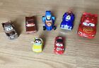 Disney Pixar Car Lot With Extras. Nice Condition. Read For Details.