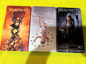 Megadeth VHS Lot