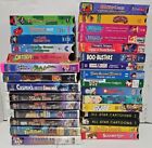 30 Bulk Lot Kids Childrens VHS Video Tapes Movies Cartoon Shows