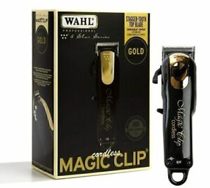 Wahl Professional 5 Star Limited Edition Gold Cordless Magic Clip #8148, Black 1