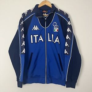 Vintage Kappa Italia 2000 2001 Soccer Track Jacket Large