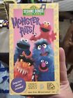Sesame Street Songs Monster Hits Random House VHS 1990 Vintage With Songbook