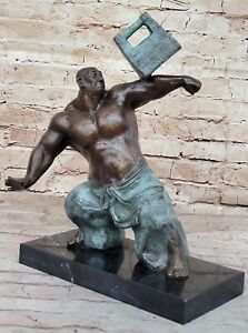 New ListingAbstract Modern Art Bronze Sculpture: Thai Chi by Miguel Lopez or Milo Artwork