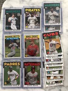 2021 Topps Complete Your Set *YOU PICK* 1986 Topps Inserts Series 1, 2 & Update