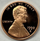 1992 S Proof Lincoln Cent from Proof Set