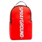 Brand New SPRAYGROUND Rubber Logo Red White Deluxe Bag Backpack