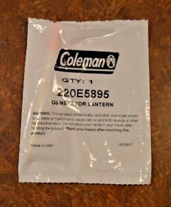 Coleman Lantern Generator Part # 220E5895 -BE$T PRICE - FOR 220, 228, 275 $AVE!