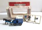 LLEDO DAYS GONE HORSE-DRAWN DELIVERY VAN - EXPRESS DAIRY - WITH FIGURES - BOXED