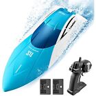 4DRC High Speed Remote Control Boat 2.4 GHZ RC Boat for Adults Kids Rechargeable