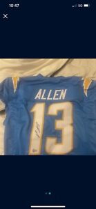 New ListingKeenan Allen #13, Chargers Autographed Custom Jersey - XL