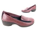 Merrell Spire Moc Cherry Red Stretch Loafers 43846 Women's Sz 7