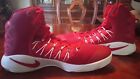 Nike Mens Zoom Hyperdunk Red High Tops Basketball Sneakers Size 14 - #856483-661