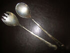 VINTAGE  SILVERPLATE SERVE SET from ITALY Fork & Spoon