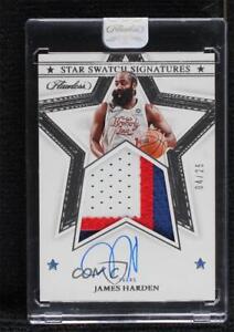 2022-23 Panini Flawless Star Swatch Signatures 4/25 James Harden #SSS-JHD Auto