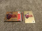 New ListingZelda Ocarina Of Time Collectors Edition Box + Manual Only N64 Nintendo 64