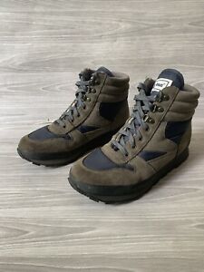 Vintage LL Bean Boots Mens Size 8M Thinsulate Suede Hiking Boots Winter Shoes