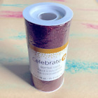 New Celebrate It Golden Copper Glitter Tulle Roll For Crafting Sewing Projects !