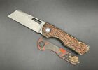 Brian Brown Knives Yeager-M CCKS 2022 Exclusive Custom Rock Chisel W/ Two Inlays