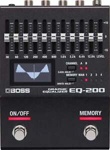 Boss EQ-200 Graphic Equalizer Effects Pedal
