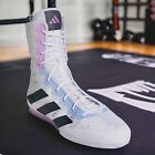 Mens Adidas BOX HOG 4 Boxing Shoes Training White