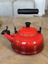 New ListingLe Creuset Whistling Tea Kettle Teapot Red Gradient Ombre 1.7 Qt (1.6L)