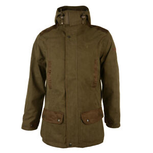 Percussion Marly Waterproof & Wind Resistant Jacket Khaki Green - Hood + Pockets