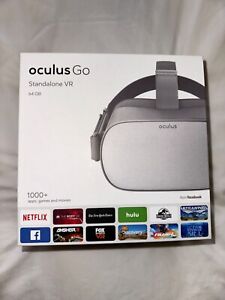 Oculus Go 64GB VR Virtual Reality Grey Headset & Controller w/ Box - Barely used