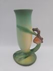 Vintage Roseville Green Pinecone Handled Vase 479-7