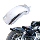 Rear Motorcycle Fender Mudguard Metal for Chopper Bobber Honda Yamaha Universal (For: More than one vehicle)