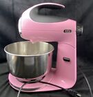 Pink Sunbeam FPSBSM210P Heritage Series 350-Watt Stand Mixer Bowl Beaters Dough
