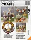SPRING / EASTER  DECORATIONS MCALL'S CRAFTS PATTERN # 6921 (332)