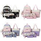 5pcs Kawaii Girls Backpack for School Cute Aesthetic Kids Backpack Schoolbag LOT
