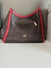 Coach Kristy Shoulder Bag In Signature Canvas Pre-Owned