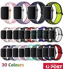 Silicone Nike Sport Strap iWatch Band For Apple Watch Series Ultra 9-1 SE38-49MM