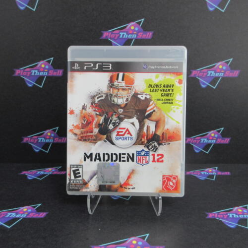 Madden NFL 12 PS3 PlayStation 3 - Complete CIB