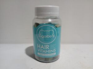 Sugar Bear Hair Vitamins Vegan Gummies 60 Count Exp 03/24**New & Sealed**