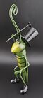Garden Sculpture-Metal Grasshopper Figurine