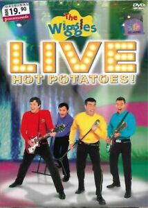The Wiggles Live Hot Potatoes Wiggly Concert DVD Region All Pre-School Children