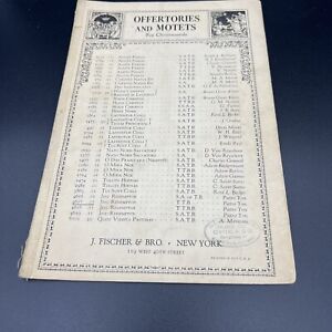 1919 Sheet Music  