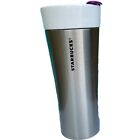 Starbucks 2012 Ceramic Stainless Steel Tall Coffee Travel Tumbler Mug Cup 16 oz