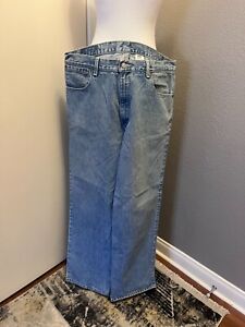 Levi's Men's Vintage 579 Baggy Fit Jeans Light Blue Size 36 Waist X 34 Length