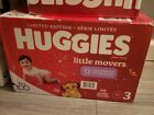 Huggies Little Movers Baby Diapers, Size 3, 68 Ct (16-28lbs) Brand New